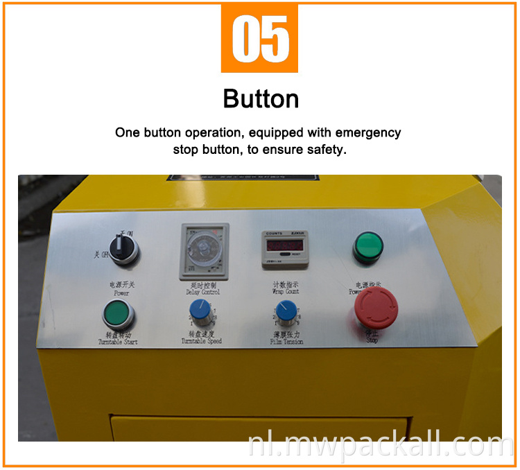 Gebruik van pre-stretchfolieverpakkingsmachines voor het verpakken van bagage op de luchthaven;